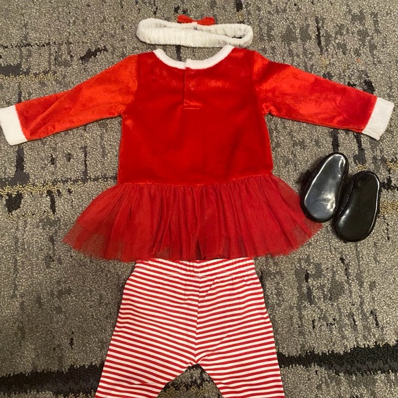 Baby Girls Santa Tutu Outfit 🎅 - Picture 2 of 2